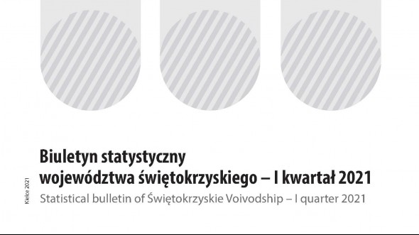 Statistical Bulletin of Świętokrzyskie Voivodship I quarter 2021