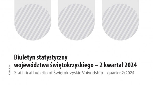 Statistical Bulletin of Świętokrzyskie Voivodship quarter 2/2024