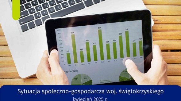 Sytuacja społeczno-gospodarcza województwa świętokrzyskiego - kwiecień 2025 r.