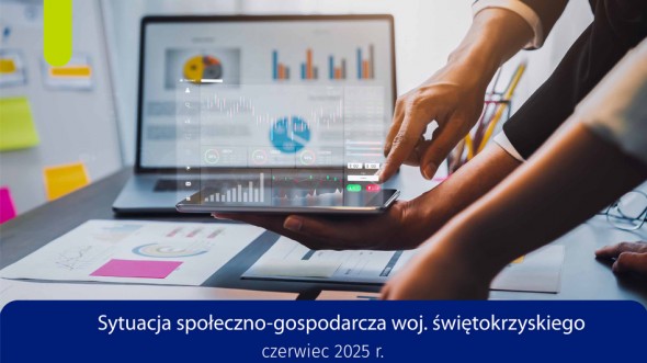 Sytuacja społeczno-gospodarcza województwa świętokrzyskiego - czerwiec 2025 r.