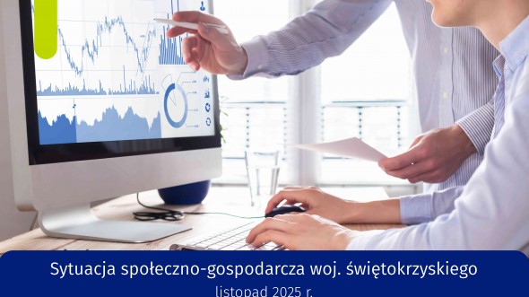 Sytuacja społeczno-gospodarcza województwa świętokrzyskiego - listopad 2025 r.