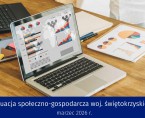 Sytuacja społeczno-gospodarcza województwa świętokrzyskiego - marzec 2026 infografika Foto