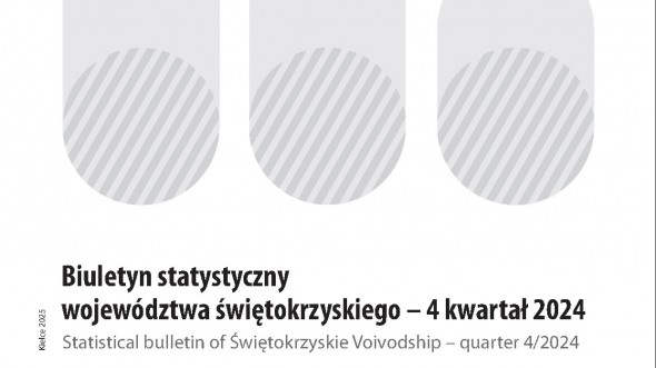 Biuletyn statystyczny województwa świętokrzyskiego - 4 kwartał 2024
