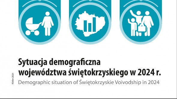 Okłądka przedstawia wykres i tytuł publikacji