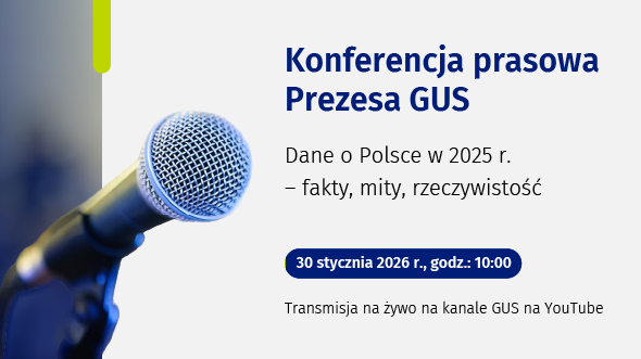 Konferencja prasowa Prezesa GUS - 30 stycznia 2026 r., godz.: 10:00